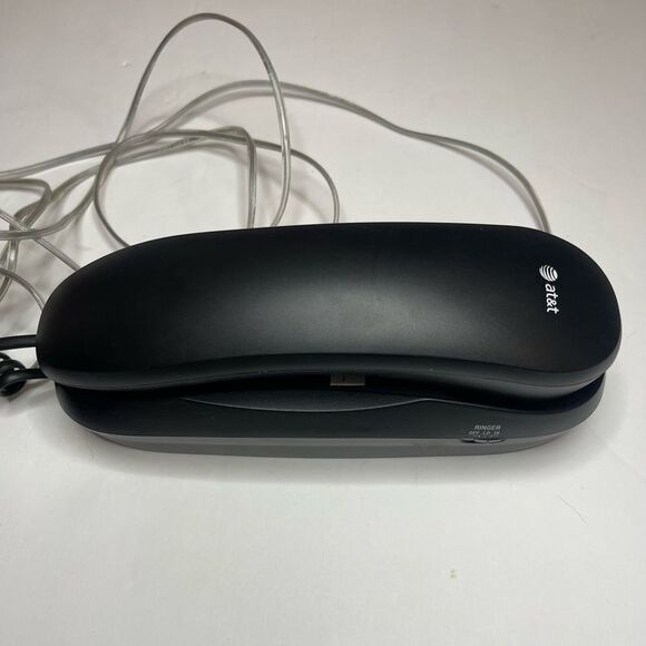 AT&T Trimline Corded Phone Black New - Picture 2 of 4